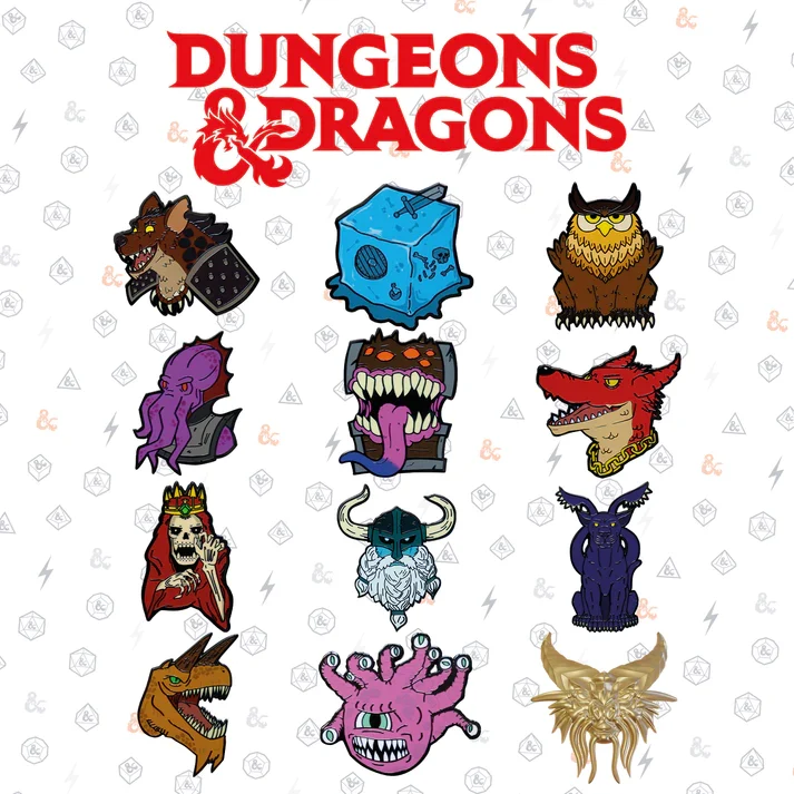 D&D 50th Anniversary Mystery Pin