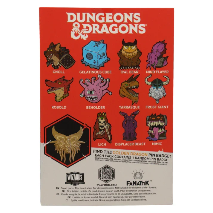 D&D 50th Anniversary Mystery Pin