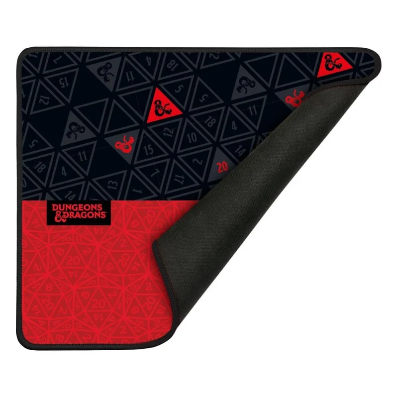 D&D Mauspad (Rot/Schwarz)