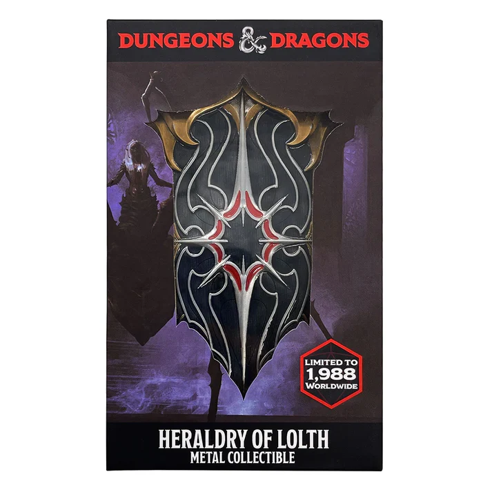 D&D - Spider Queen, Loth Metallkarte (Limited Edition)
