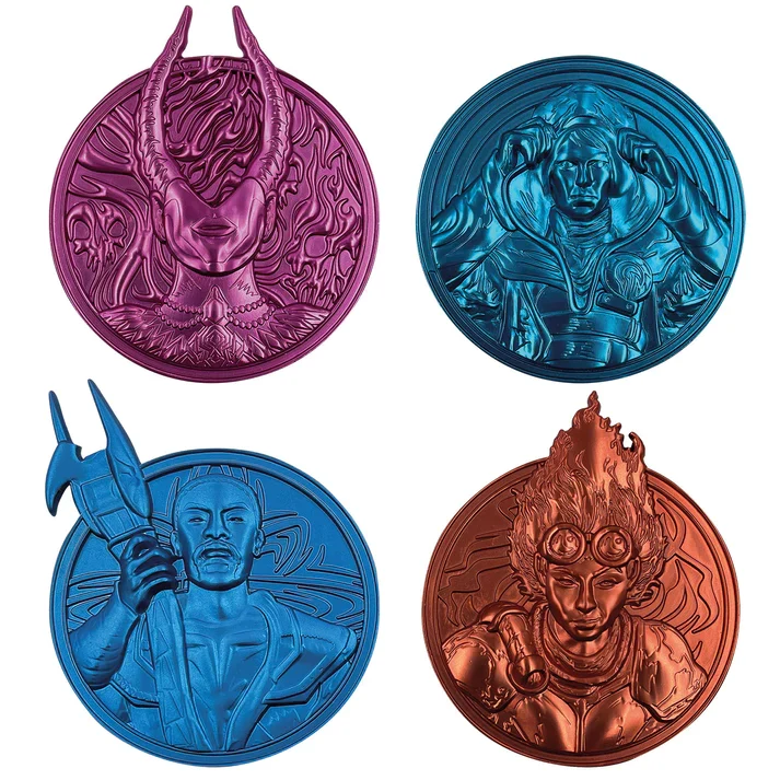 Magic the Gathering Limited Edition Planeswalkers Medaillion Collection