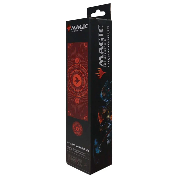 Magic the Gathering XL Schreibtisch-Unterlage / Playmat & Untersetzer Set
