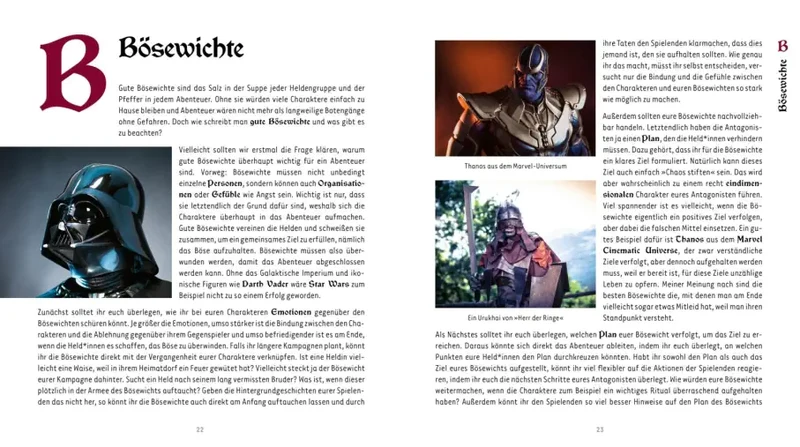 Das ABC der Rollenspiele
