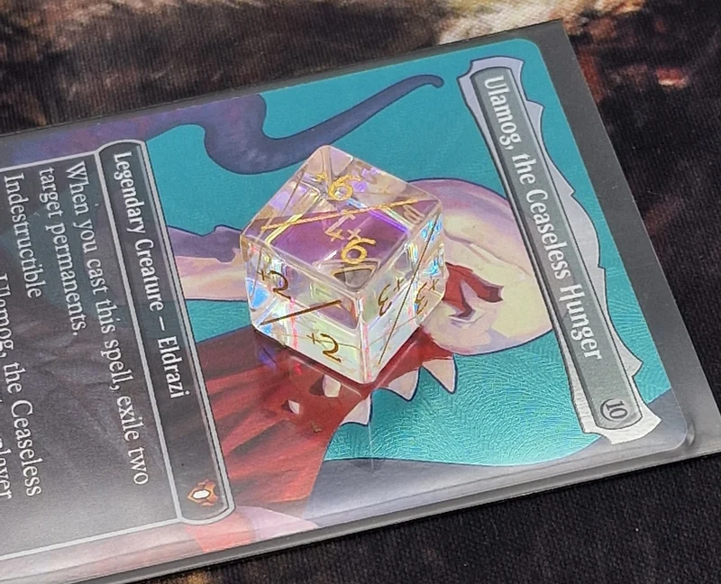 Prisma Crystal D6 Counter-Würfel