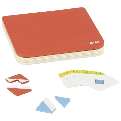 Spiegelmagie Symmetriespiel – Holz-Lernspiel