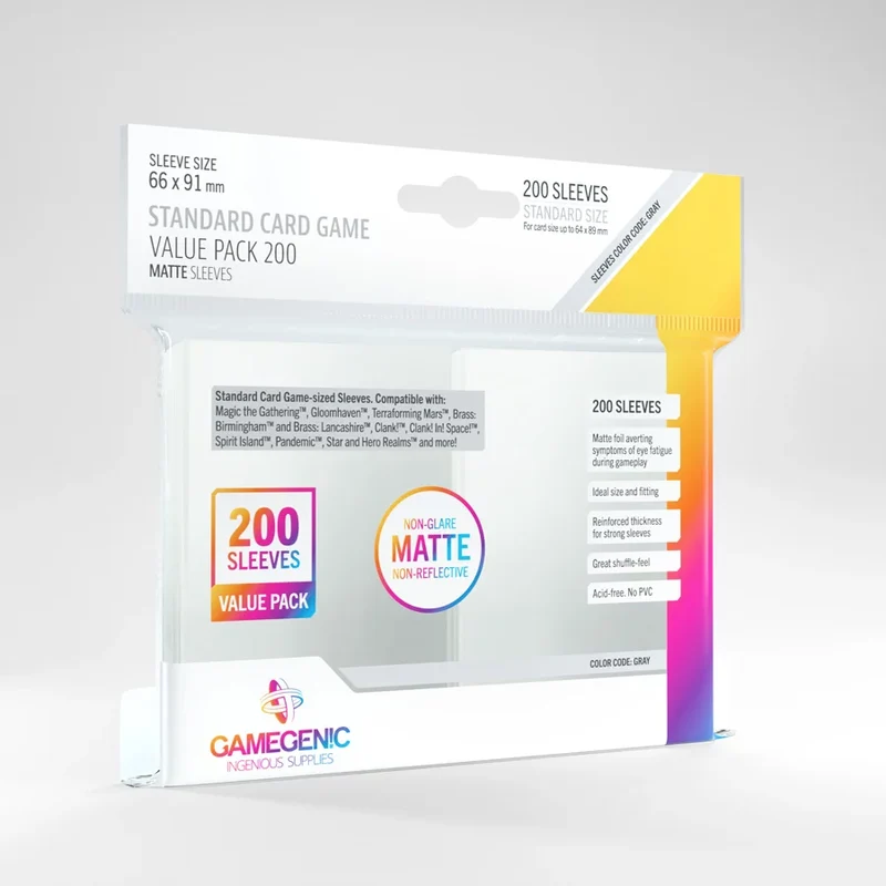 Standard Sleeves Value Pack (200)