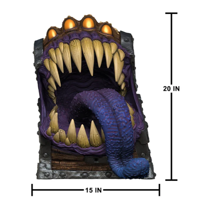 D&D Replicas of the Realms: Lebensgroße Mimic Truhe (51cm)