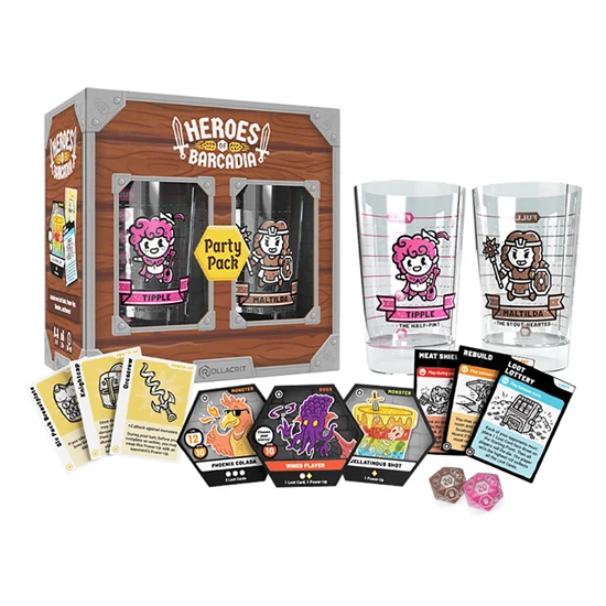 Heroes of Barcadia (Pen & Paper Trinkspiel)