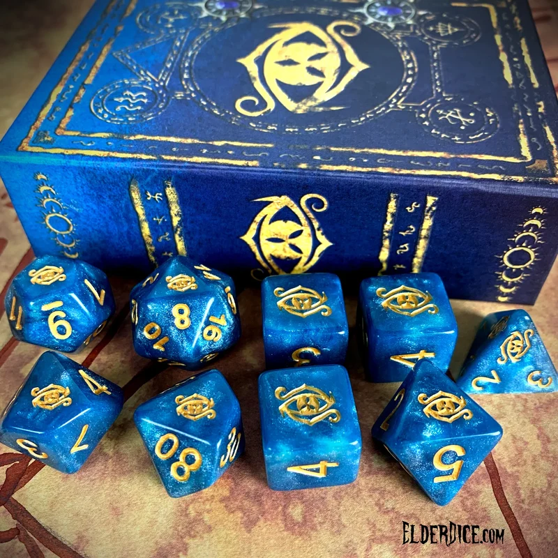 Elder Dice - Eye of Chaos Set (Nebula)