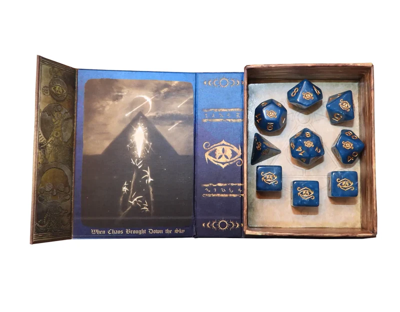 Elder Dice - Eye of Chaos Set (Nebula)