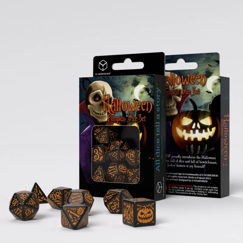 Halloween Pumpkin Black & Orange