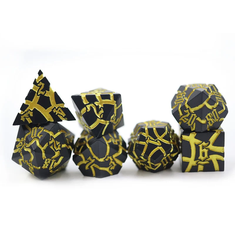 Arcane Veins Black Yellow