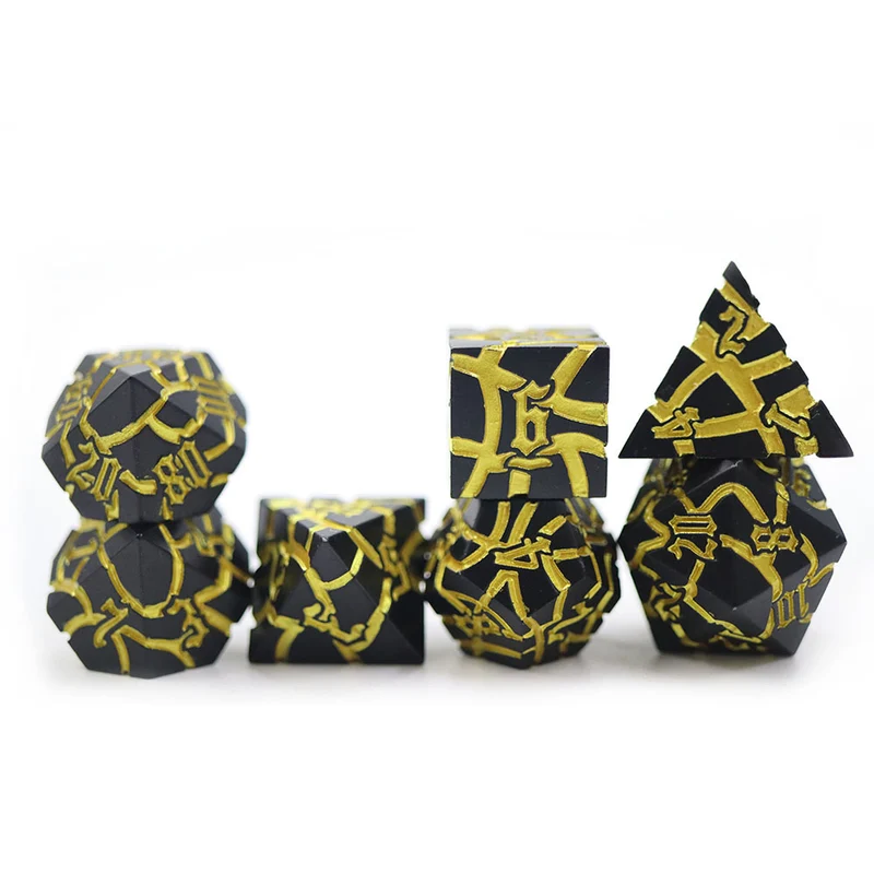 Arcane Veins Black Yellow