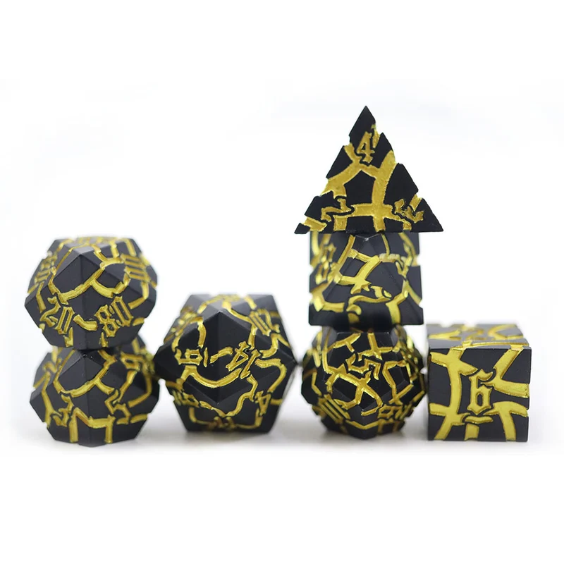 Arcane Veins Black Yellow