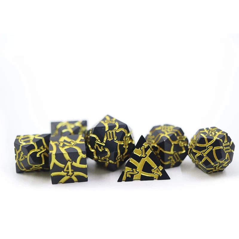 Arcane Veins Black Yellow