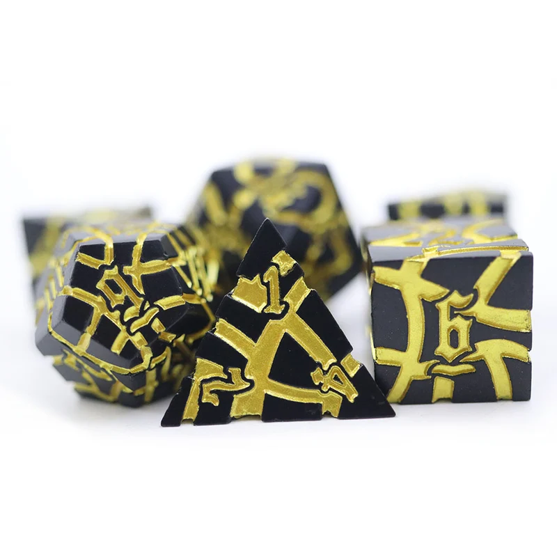 Arcane Veins Black Yellow