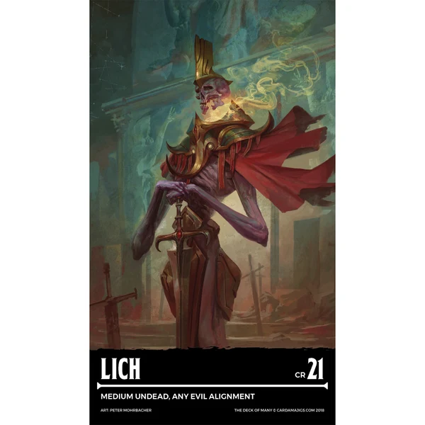 The Decks of Many... (D&D Referenzkartendecks)