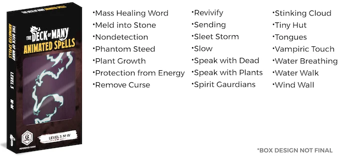 Decks of Many Animated Things (animierte Zauberkarten D&D 5E)