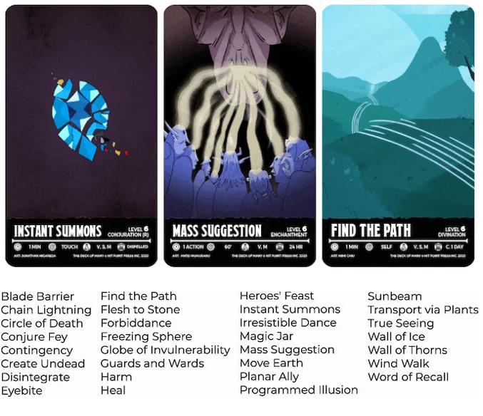 Decks of Many Animated Things (animierte Zauberkarten D&D 5E)