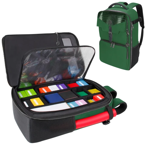 Trading Card Games Backpack Limited Edition green