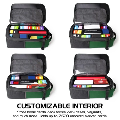 Trading Card Games Backpack Limited Edition green