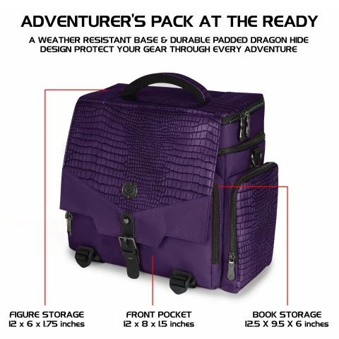 RPG Adventurer's Travel Bag Collectors Edition purple