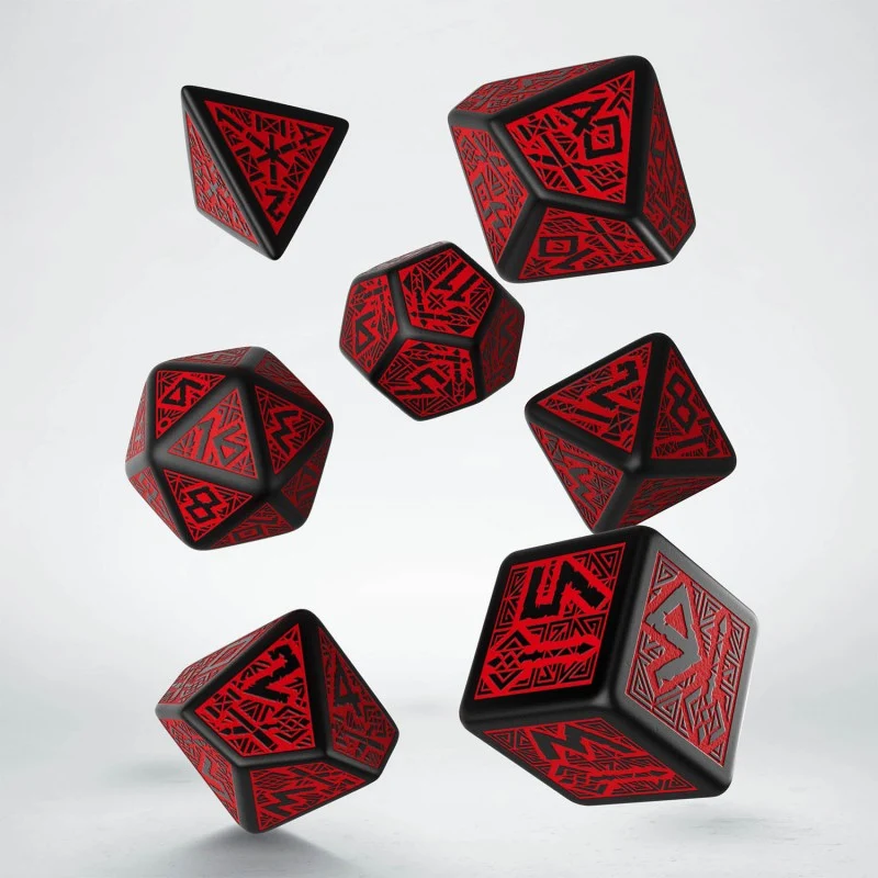 Dwarven Black & Red Set