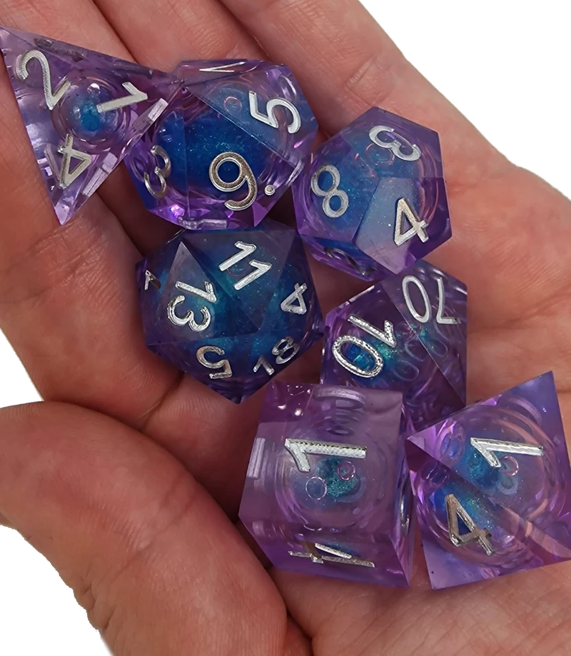 Mystic Fluid Teal Purple