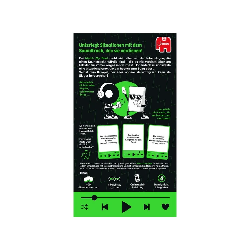 Match My Beat Original – Musik Partyspiel – Jumbo
