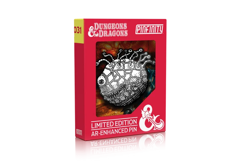 D&D Retro-Beholder-Pin (mit Pinfinity VR Features)