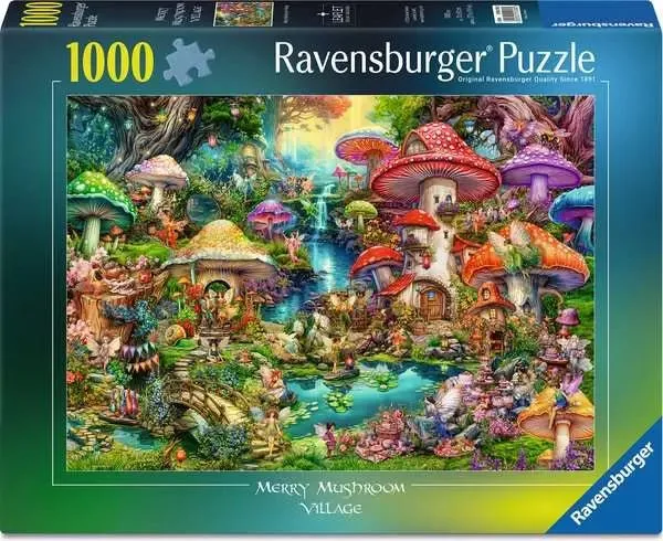 Merry Mushroom Village Puzzle – Ravensburger