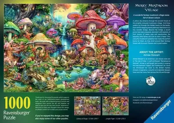 Merry Mushroom Village Puzzle – Ravensburger