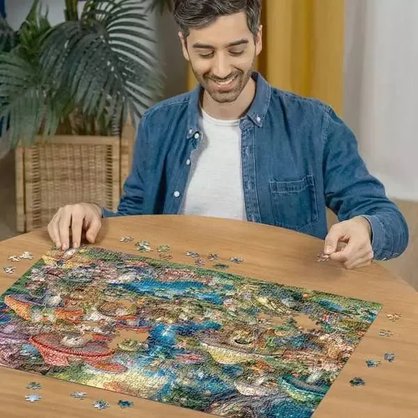 Merry Mushroom Village Puzzle – Ravensburger