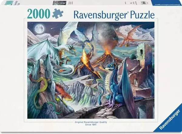 Drachenwächter Puzzle 1000 Teile – Ravensburger
