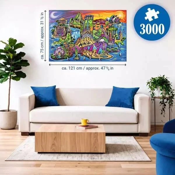 Schätze der Welt Puzzle 1000 Teile – Ravensburger