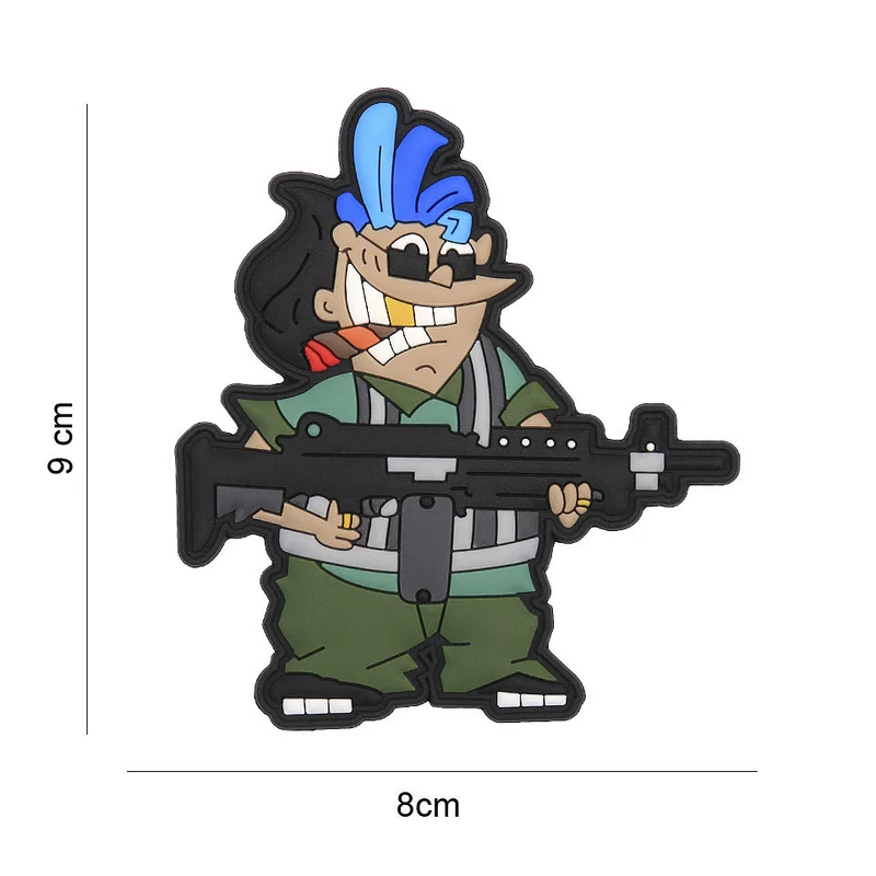Patch 3D PVC Doddy jerk
