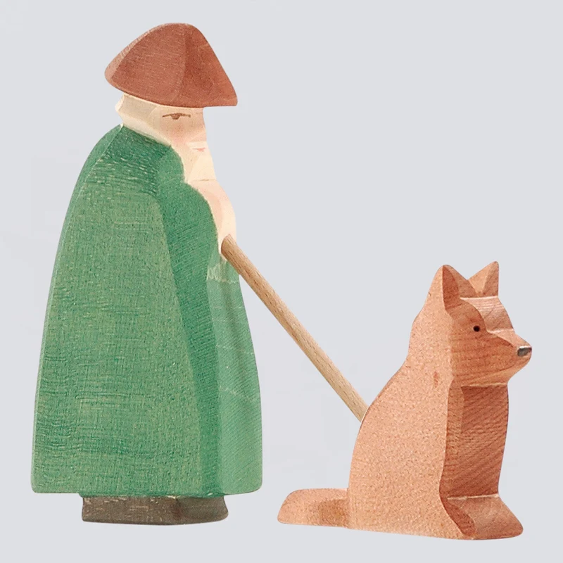 Ostheimer Holzfigur Hütehund