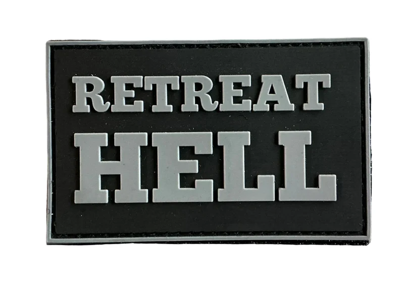 Patch 3D PVC Retreat HELL