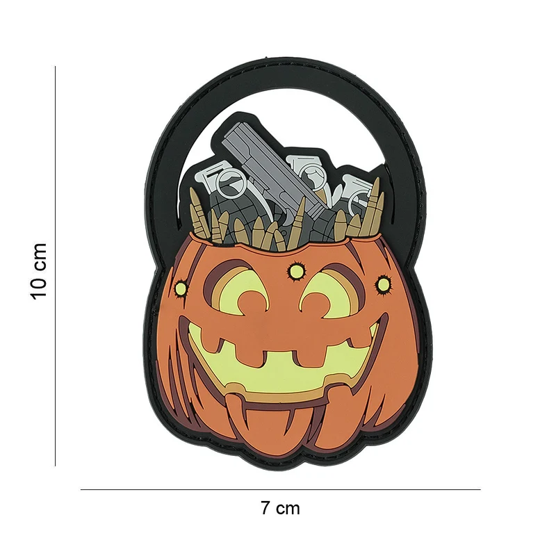 Patch 3D PVC Trick or Treat