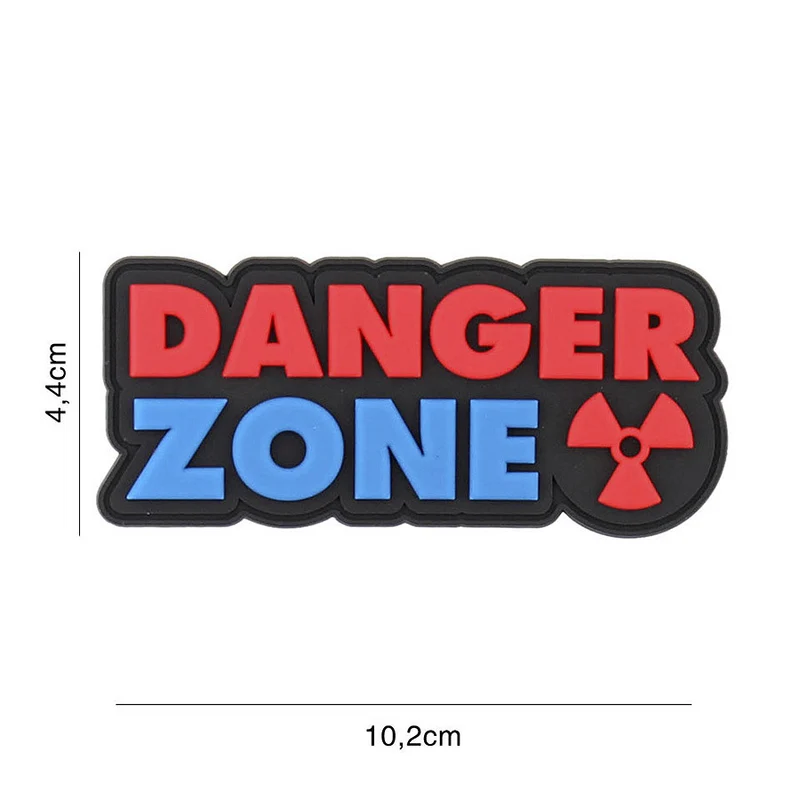 Patch 3D PVC Danger Zone Mario