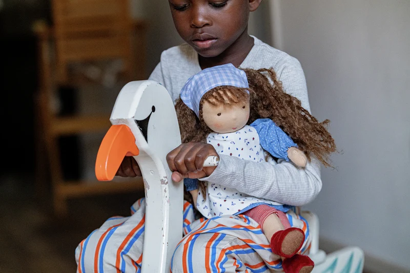 Waldorfpuppe Tilda - 38 cm