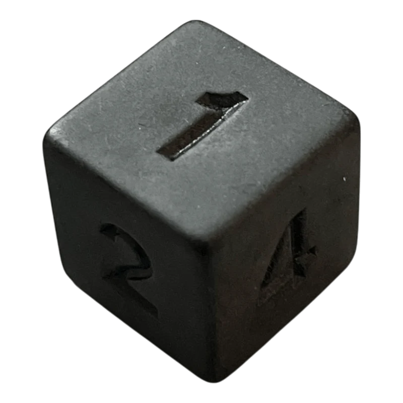 Schwarzer W6 aus Kunststoff