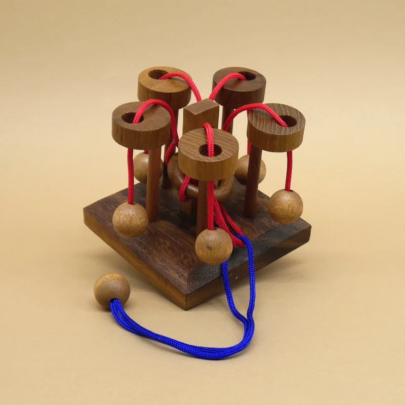 KARUSSELPUZZLE - mittelschweres Seilpuzzle