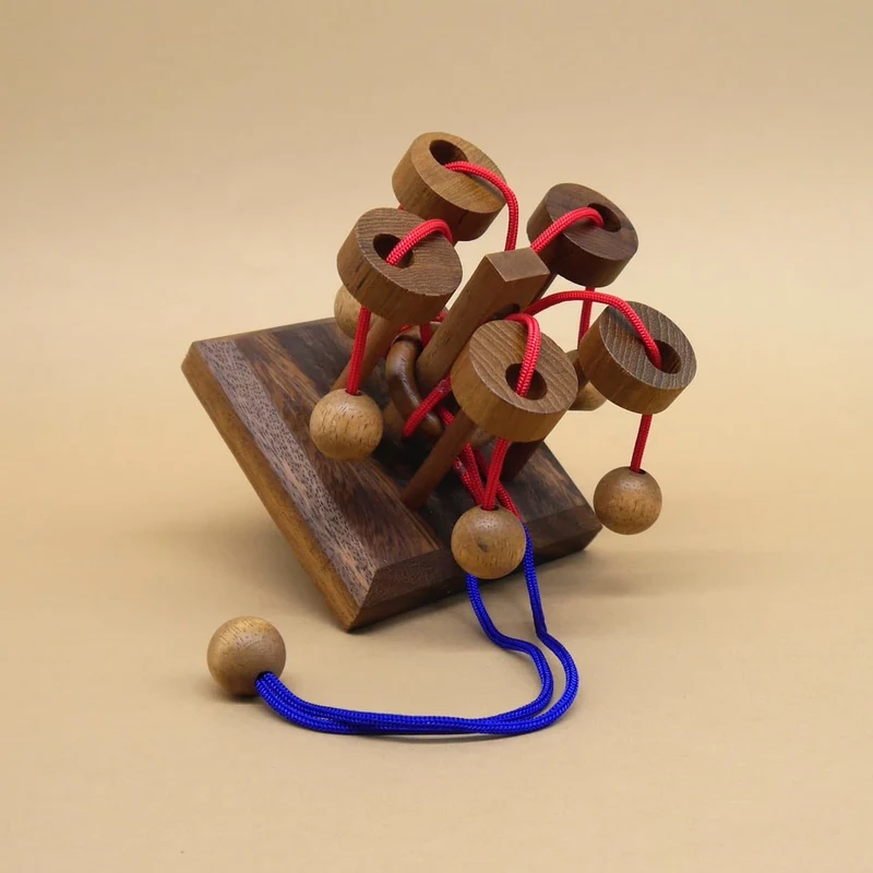 KARUSSELPUZZLE - mittelschweres Seilpuzzle