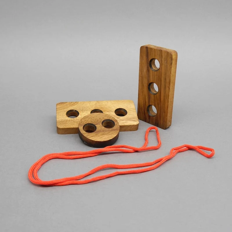 BEFREI DEN RING - klassisches Seilpuzzle
