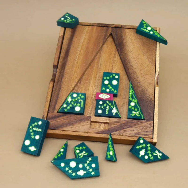 XMAS - tolles Weihnachtsbaum-Puzzle