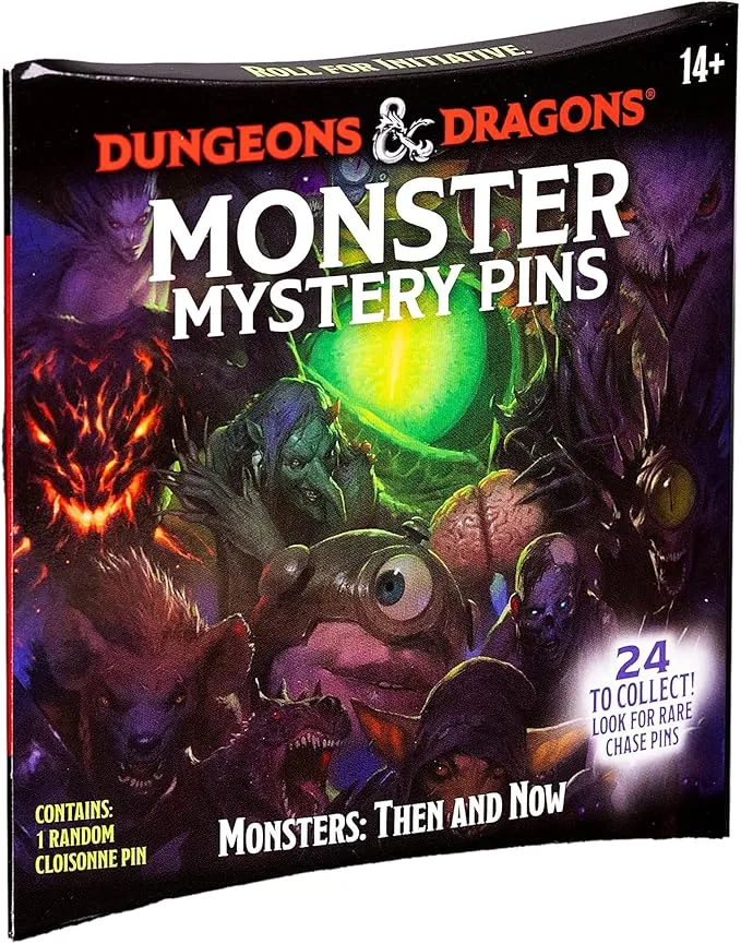 D&D Monster Mystery Pins