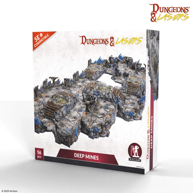 Dungeons & Lasers - Deep Mines (unbemalt)