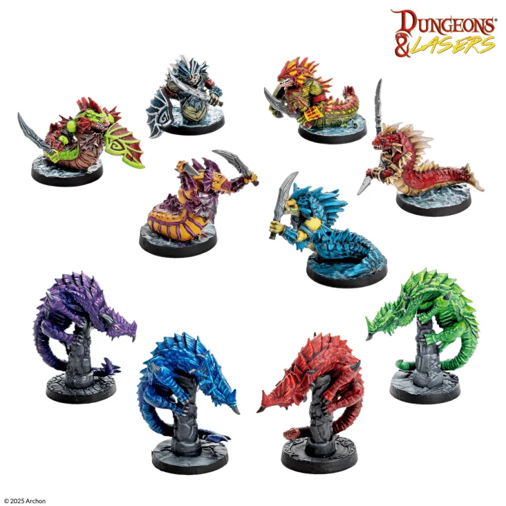 Dungeons & Lasers - Raiders and Beasts: Scareguards Archipelago (unbemalt)