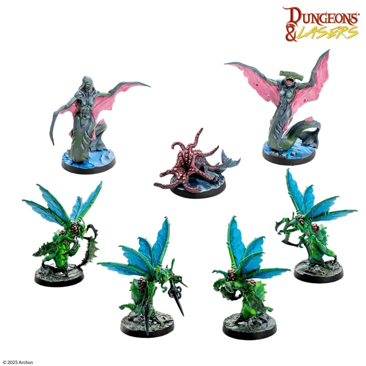 Dungeons & Lasers - Raiders and Beasts: Scareguards Archipelago (unbemalt)